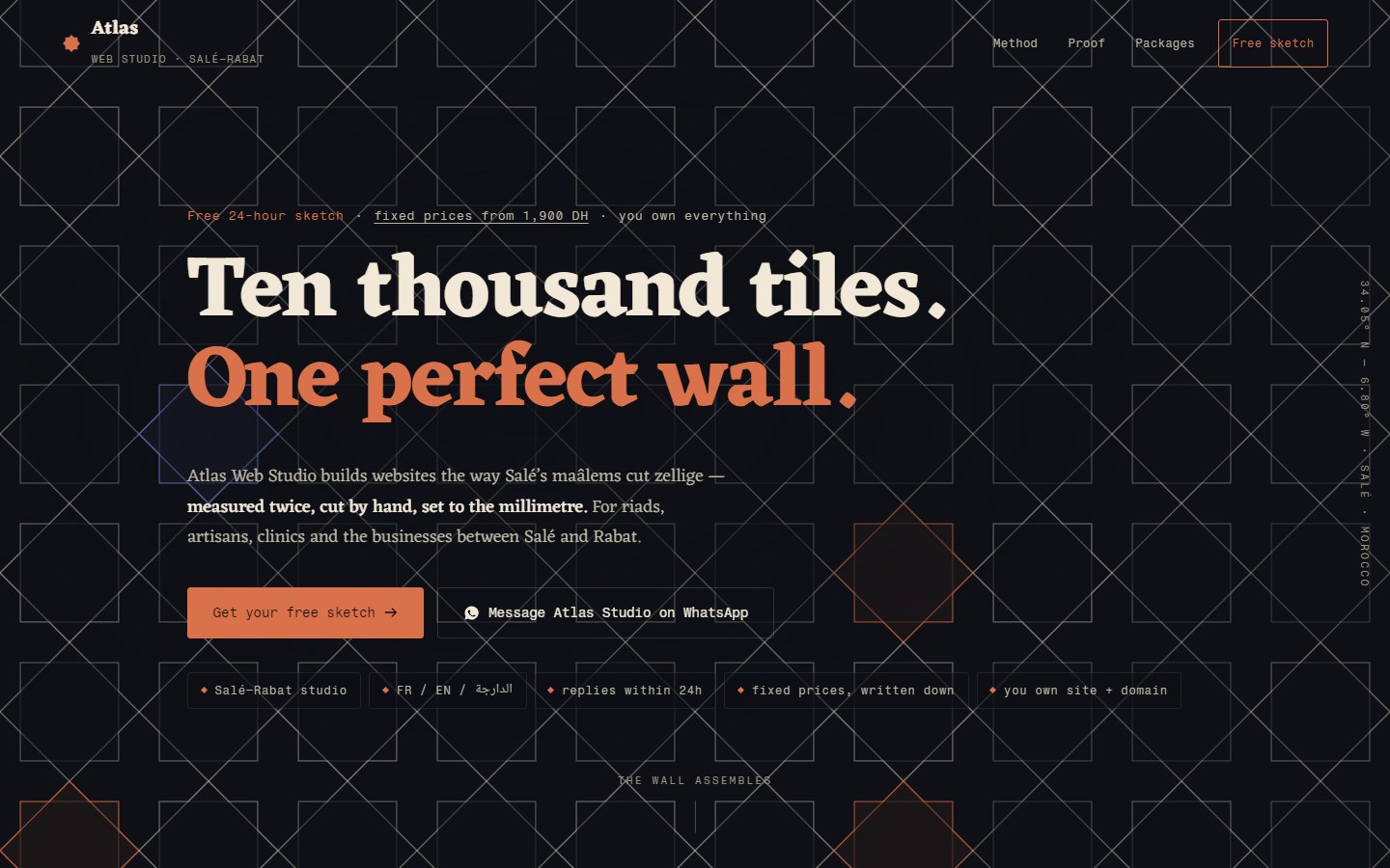 The Atlas Studios web and product studio website